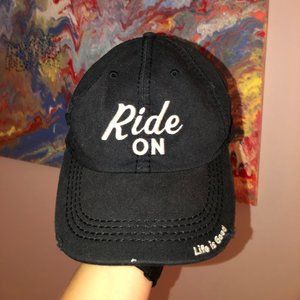 Ride On Life is Good Hat